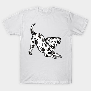 Playful Dalmatian Puppy T-Shirt